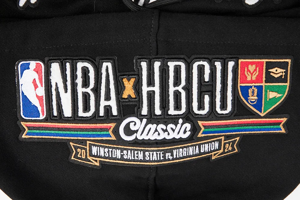 HBCU X NBA ALL STAR 2024 MEN'S RIB FLC PO HOODIE (BLACK)